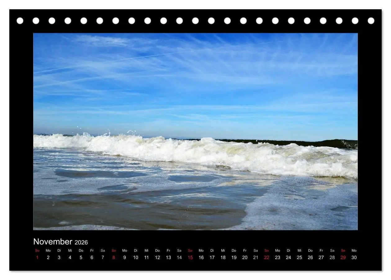 Bild: 9783457965498 | Juist - Insel im Wattenmeer (Tischkalender 2026 DIN A5 quer),...