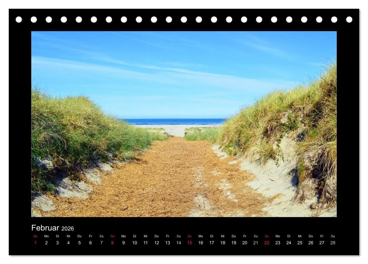 Bild: 9783457965498 | Juist - Insel im Wattenmeer (Tischkalender 2026 DIN A5 quer),...