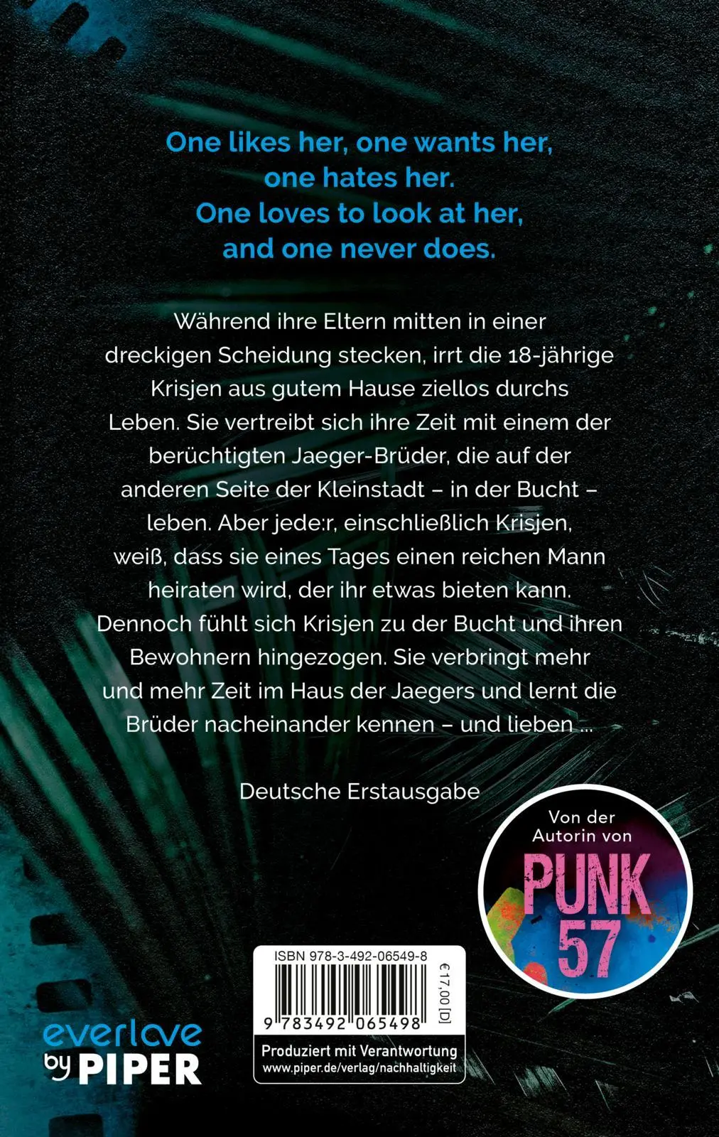 Rückseite: 9783492065498 | Five Brothers - Wen würdest du lieben, wenn du keine Angst hättest?