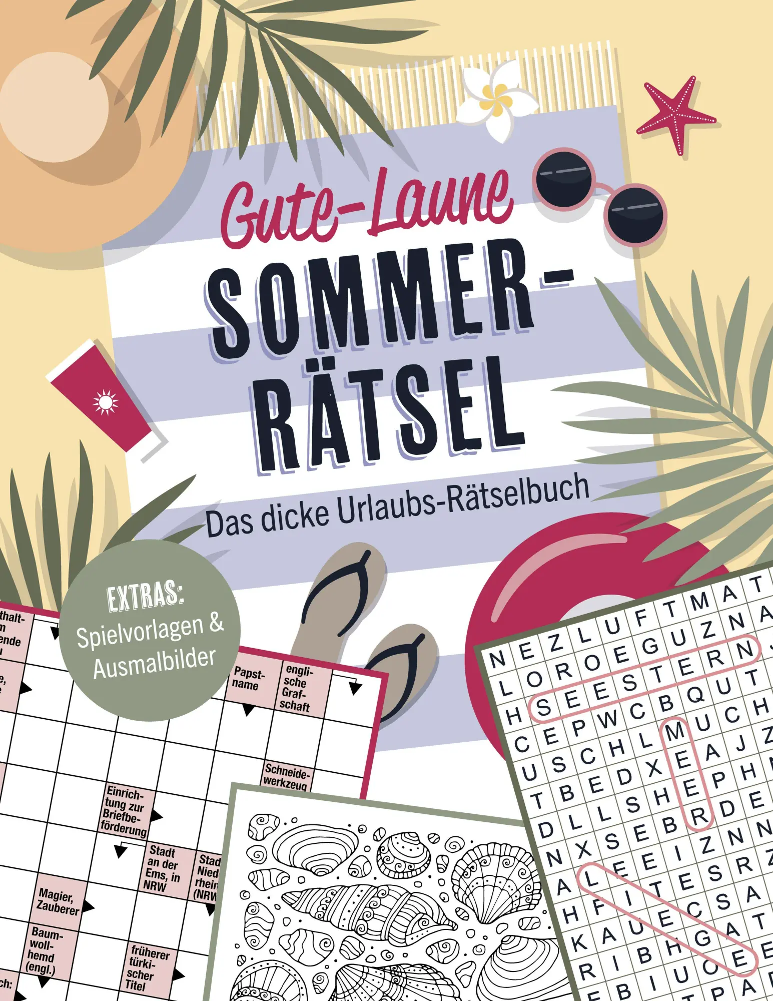 Cover: 9783625195498 | Gute-Laune-Sommerrätsel | Naumann &amp; Göbel Verlag | Taschenbuch | 2026
