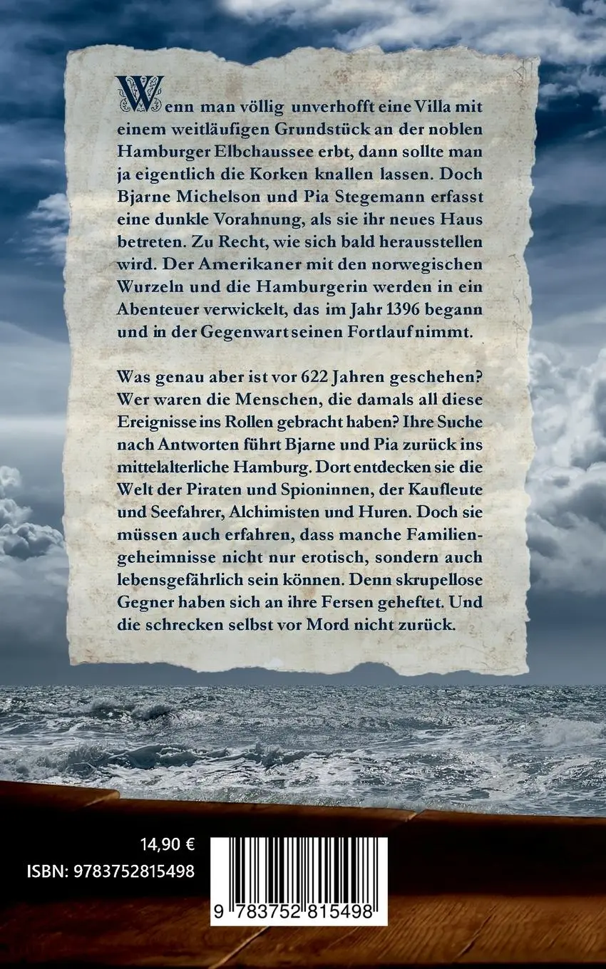 Rückseite: 9783752815498 | 622 | Vermächtnis | Bernd Walhorn (u. a.) | Taschenbuch | 488 S.