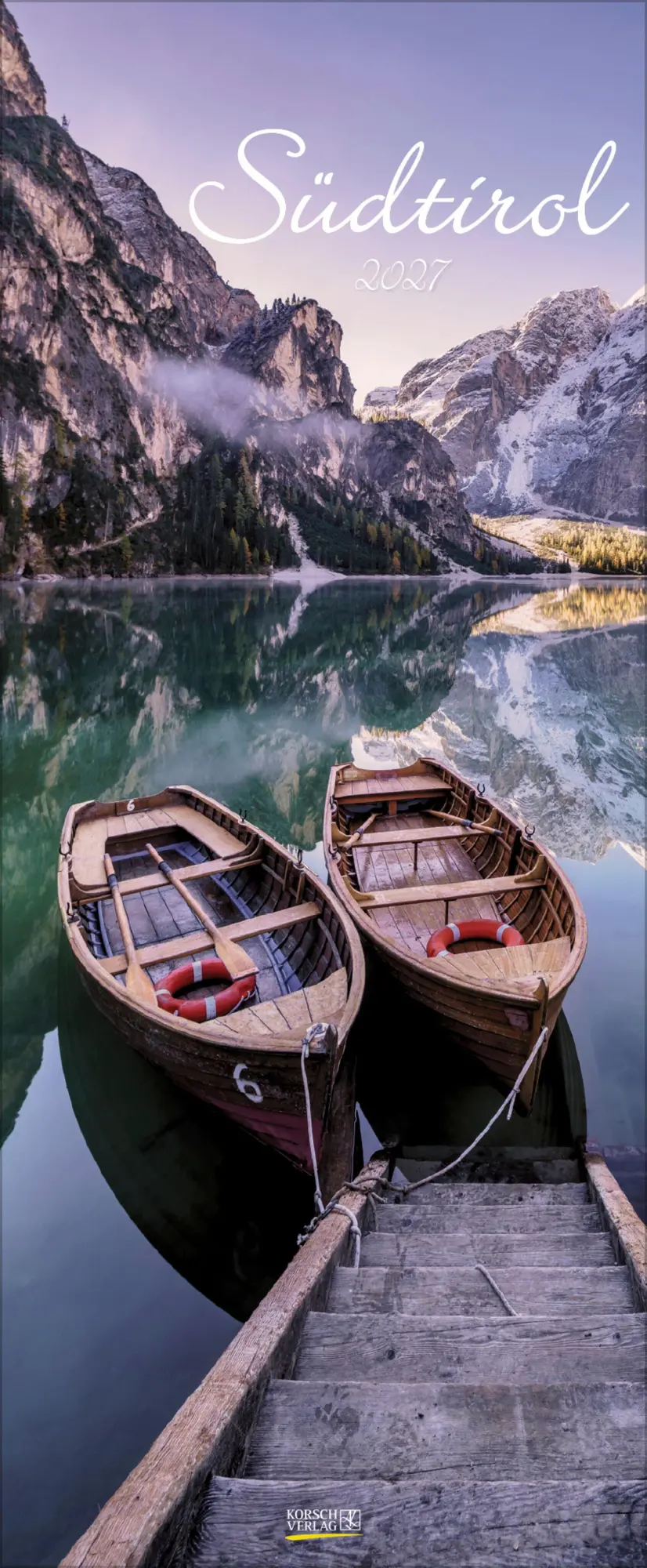 Cover: 9783819305498 | Südtirol 2027 | Verlag Korsch | Kalender | 14 S. | Deutsch | 2027