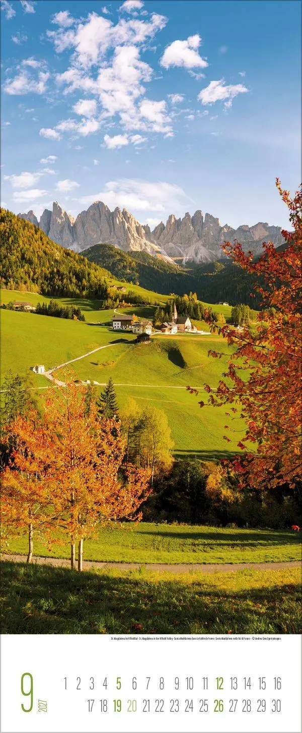 Bild: 9783819305498 | Südtirol 2027 | Verlag Korsch | Kalender | 14 S. | Deutsch | 2027