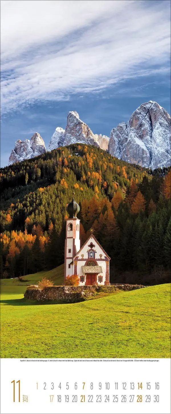 Bild: 9783819305498 | Südtirol 2027 | Verlag Korsch | Kalender | 14 S. | Deutsch | 2027