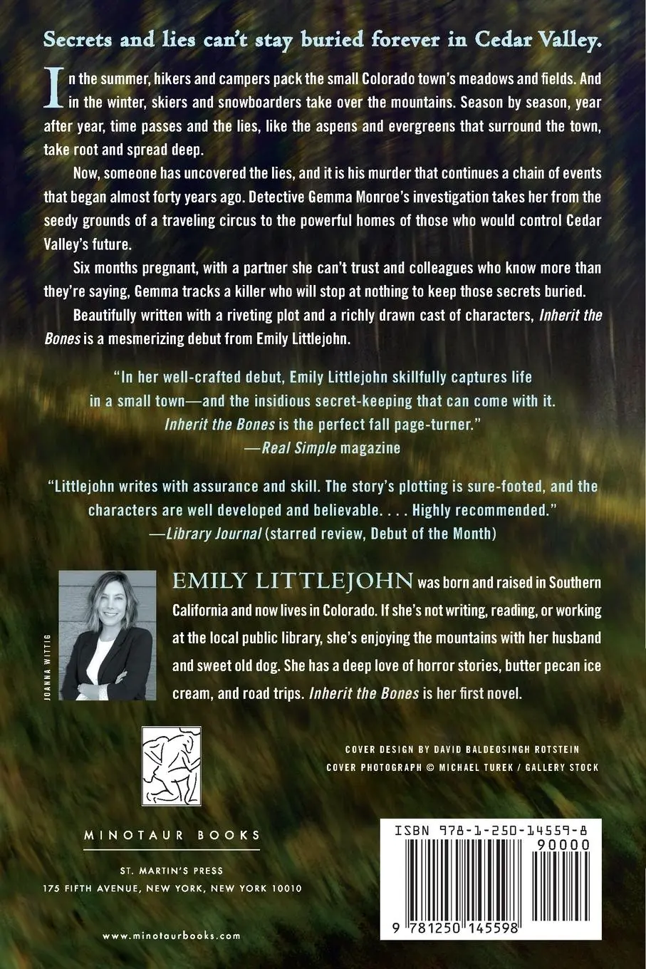 Rückseite: 9781250145598 | Inherit the Bones | Emily Littlejohn | Taschenbuch | 336 S. | Englisch