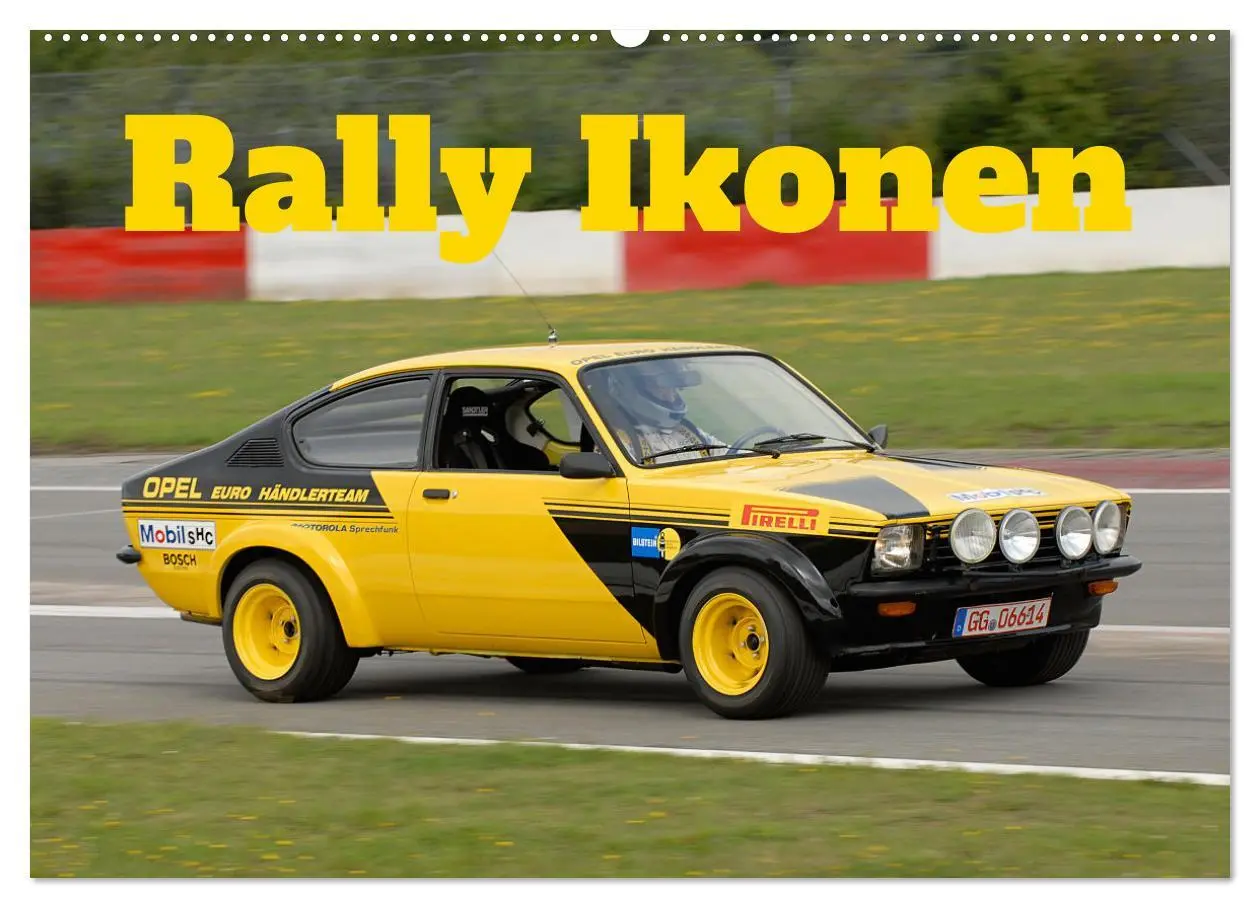 Cover: 9783457335598 | Rally Ikonen (Wandkalender 2026 DIN A2 quer), CALVENDO Monatskalender