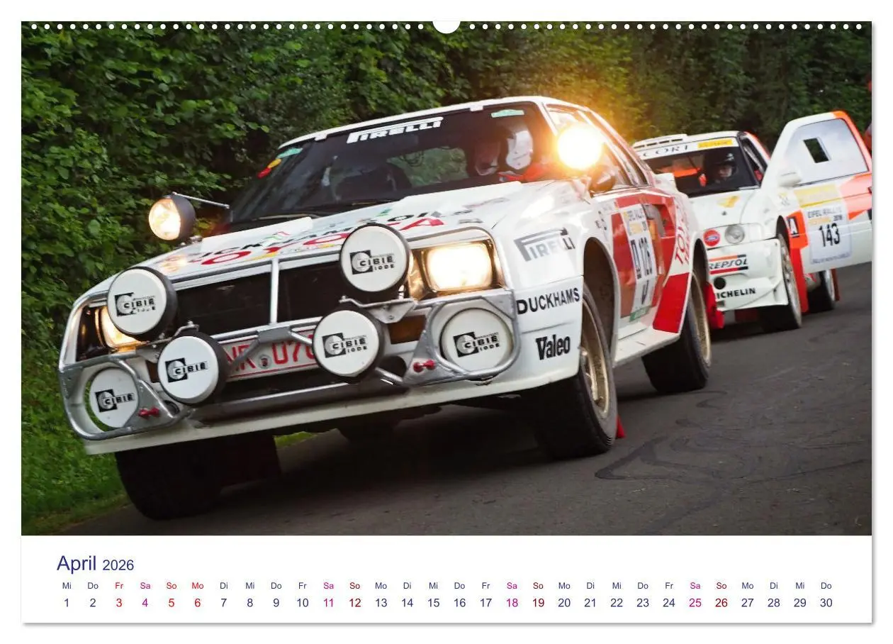 Bild: 9783457335598 | Rally Ikonen (Wandkalender 2026 DIN A2 quer), CALVENDO Monatskalender