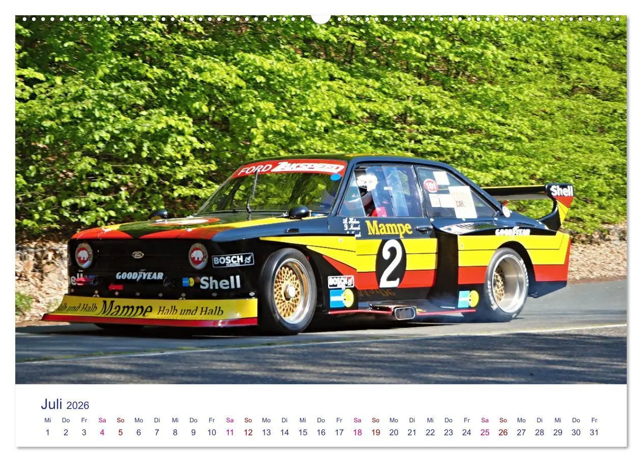 Bild: 9783457335598 | Rally Ikonen (Wandkalender 2026 DIN A2 quer), CALVENDO Monatskalender