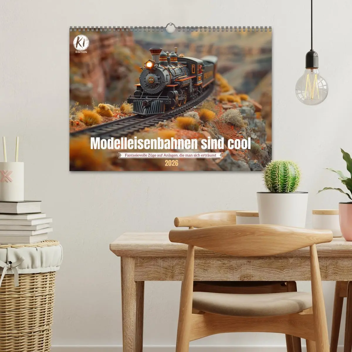Bild: 9783457405598 | Modelleisenbahnen sind cool (Wandkalender 2026 DIN A3 quer),...