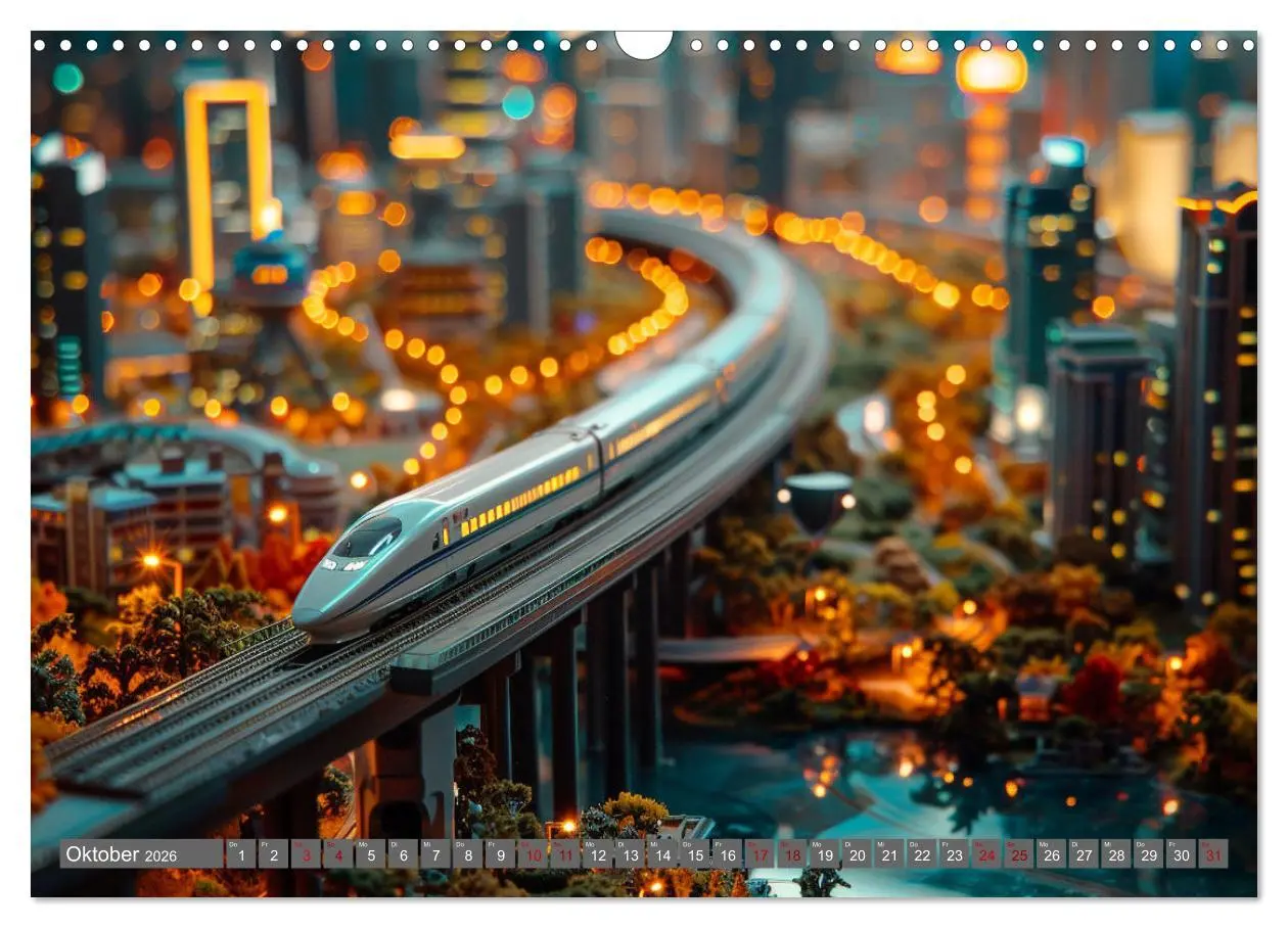 Bild: 9783457405598 | Modelleisenbahnen sind cool (Wandkalender 2026 DIN A3 quer),...