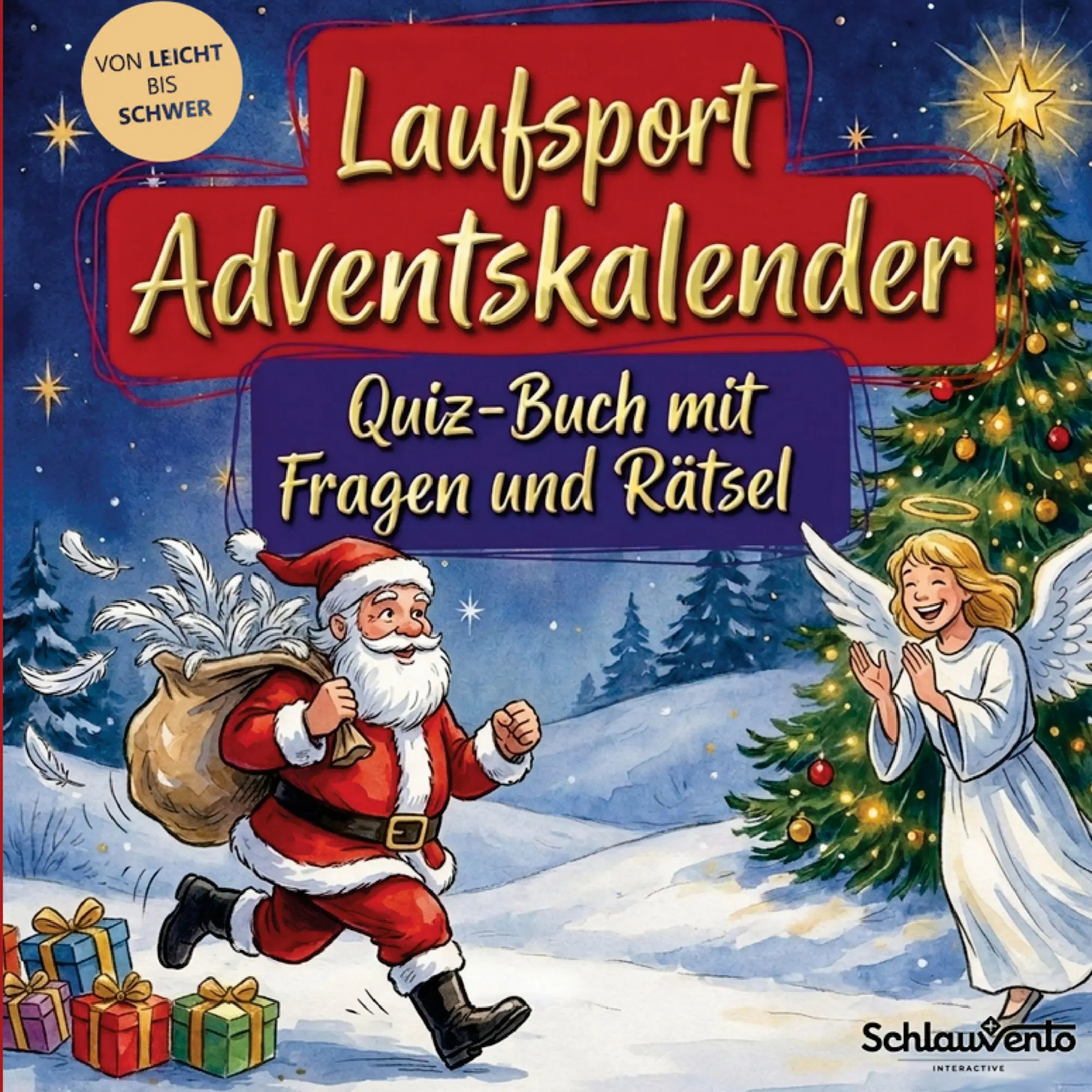 Cover: 9783693195598 | Laufsport-Adventskalender: Quiz-Buch mit Fragen und Rätsel | Buch