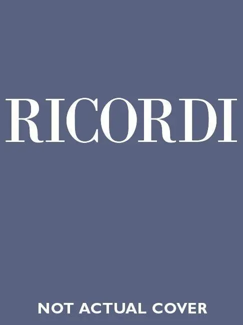 Cover: 9788875925598 | Il Turco in Italia | Vocal Score | Gioachino Rossini | Taschenbuch