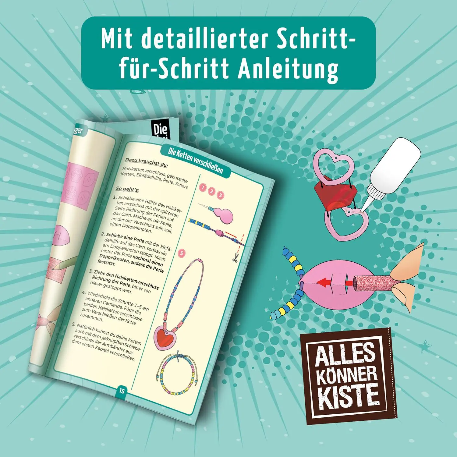 Bild: 4002051605698 | Die drei !!! Geheim-Schmuck | Detektiv-Set | Spiel | 605698 | Deutsch