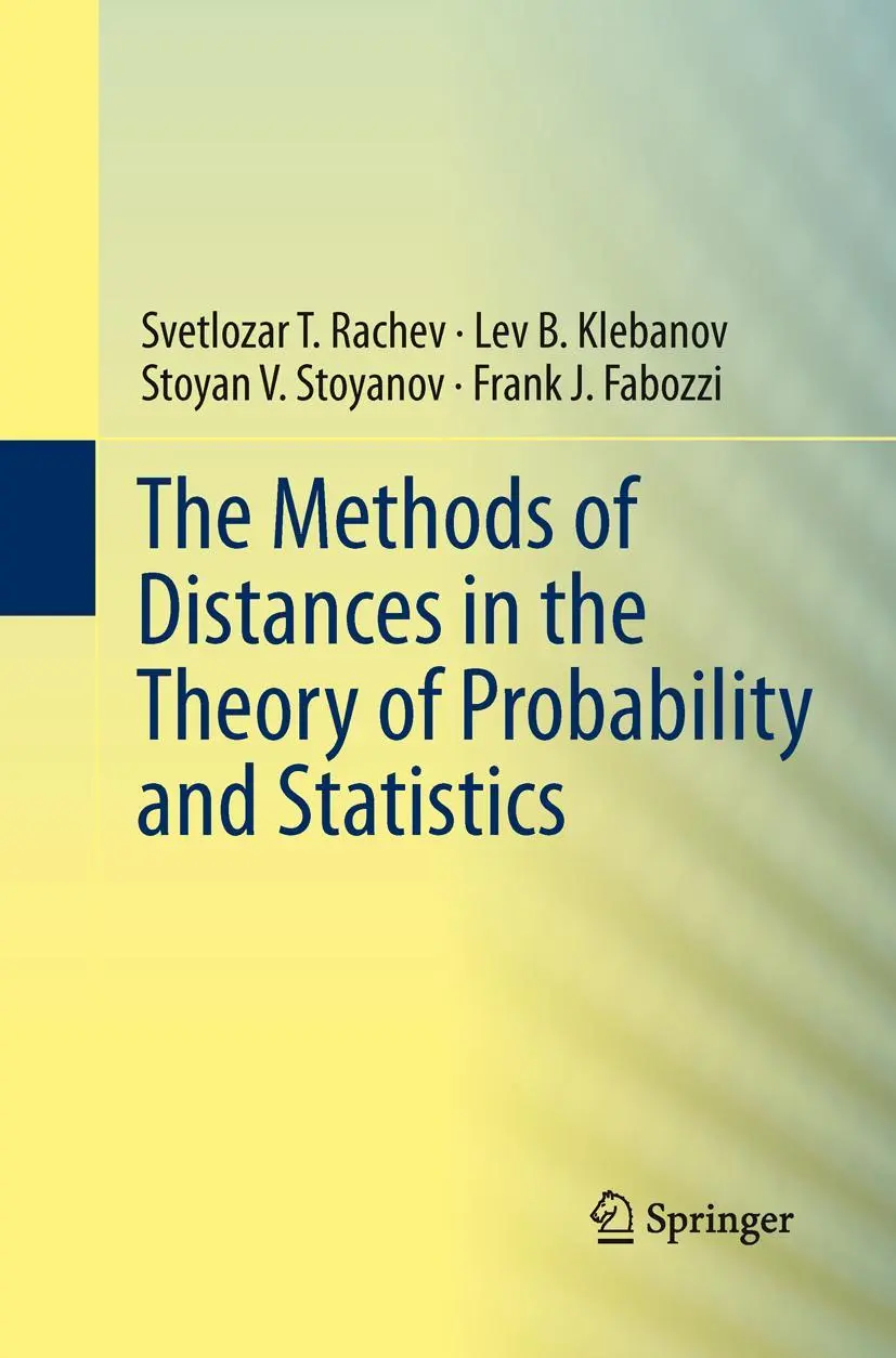 Cover: 9781489995698 | The Methods of Distances in the Theory of Probability and Statistics