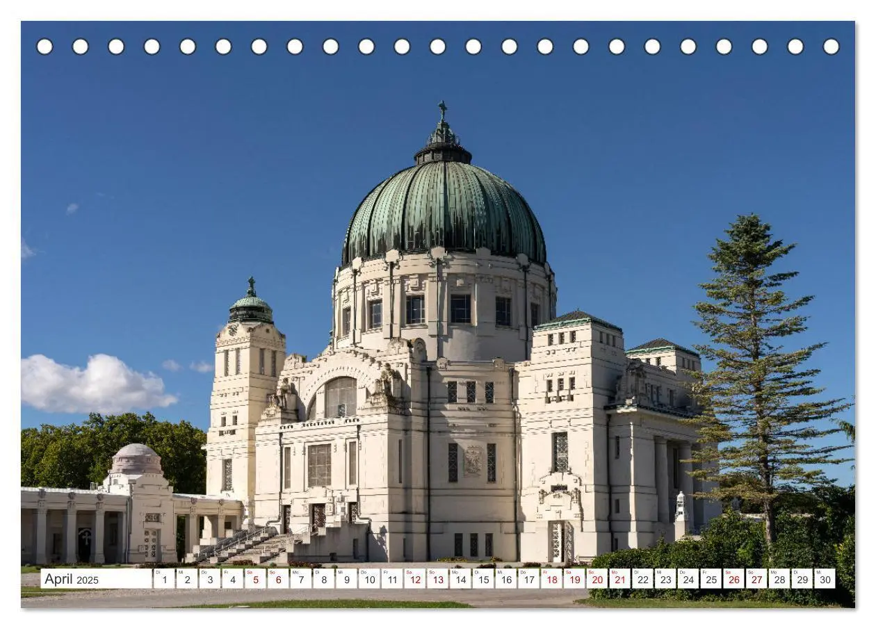 Bild: 9783435095698 | Kirchen in Wien (Tischkalender 2025 DIN A5 quer), CALVENDO...