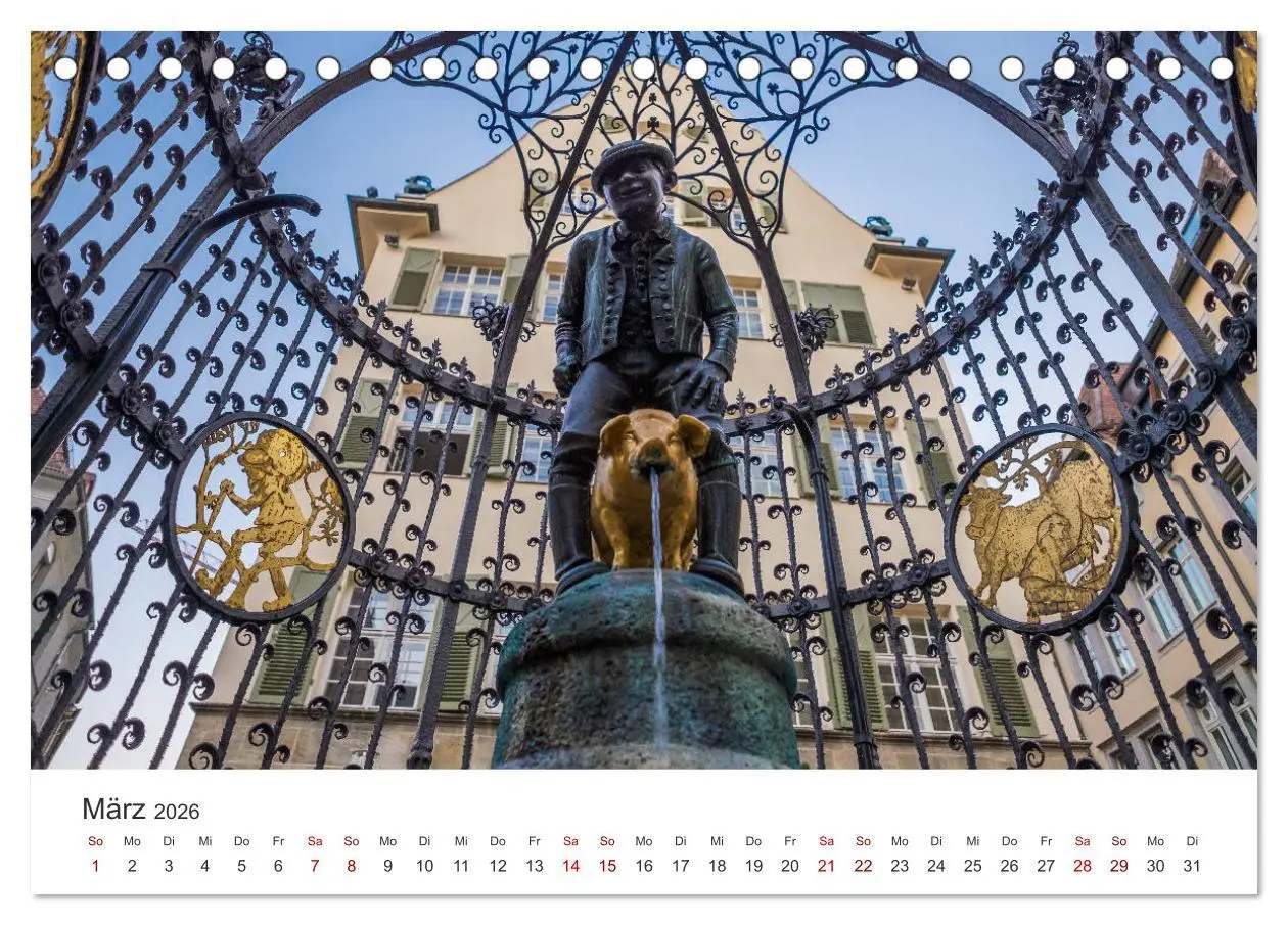 Bild: 9783457705698 | Stadtblick Stuttgart (Tischkalender 2026 DIN A5 quer), CALVENDO...