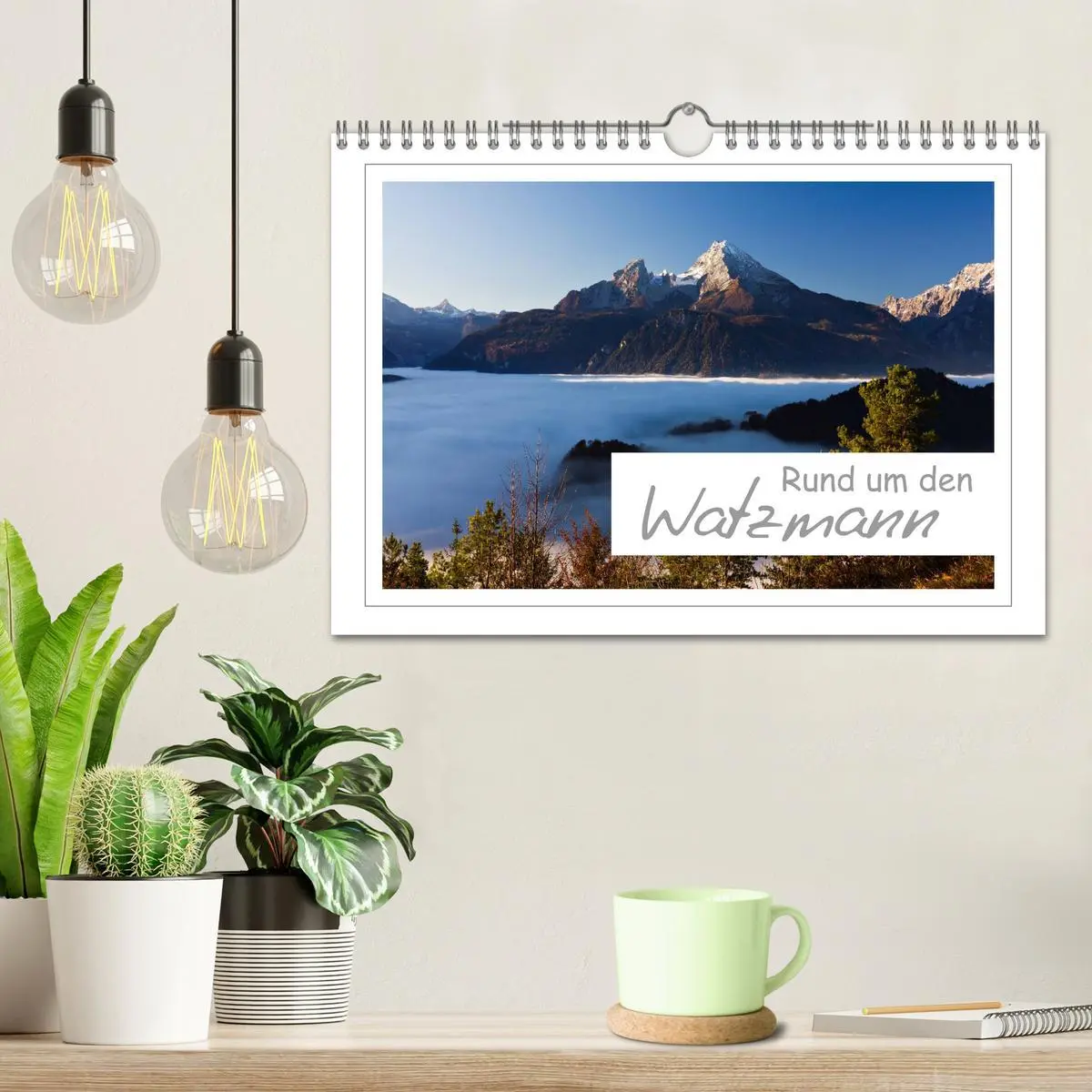 Bild: 9783457945698 | Rund um den Watzmann (Wandkalender 2026 DIN A4 quer), CALVENDO...