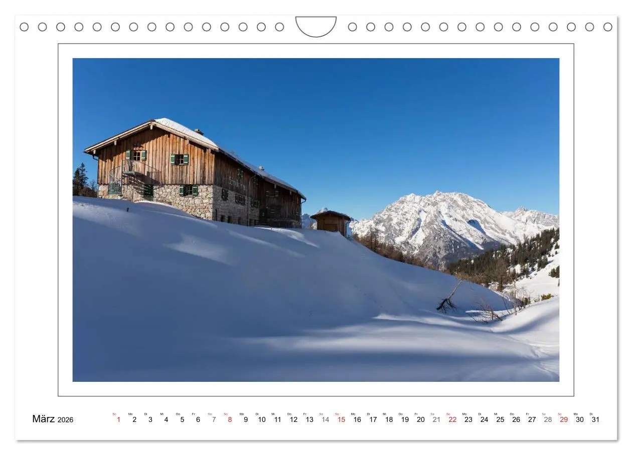 Bild: 9783457945698 | Rund um den Watzmann (Wandkalender 2026 DIN A4 quer), CALVENDO...