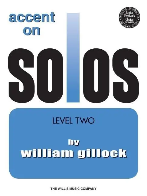 Cover: 9781423475798 | Accent on Solos Book 2 | William Gillock | Taschenbuch | Buch | 2005