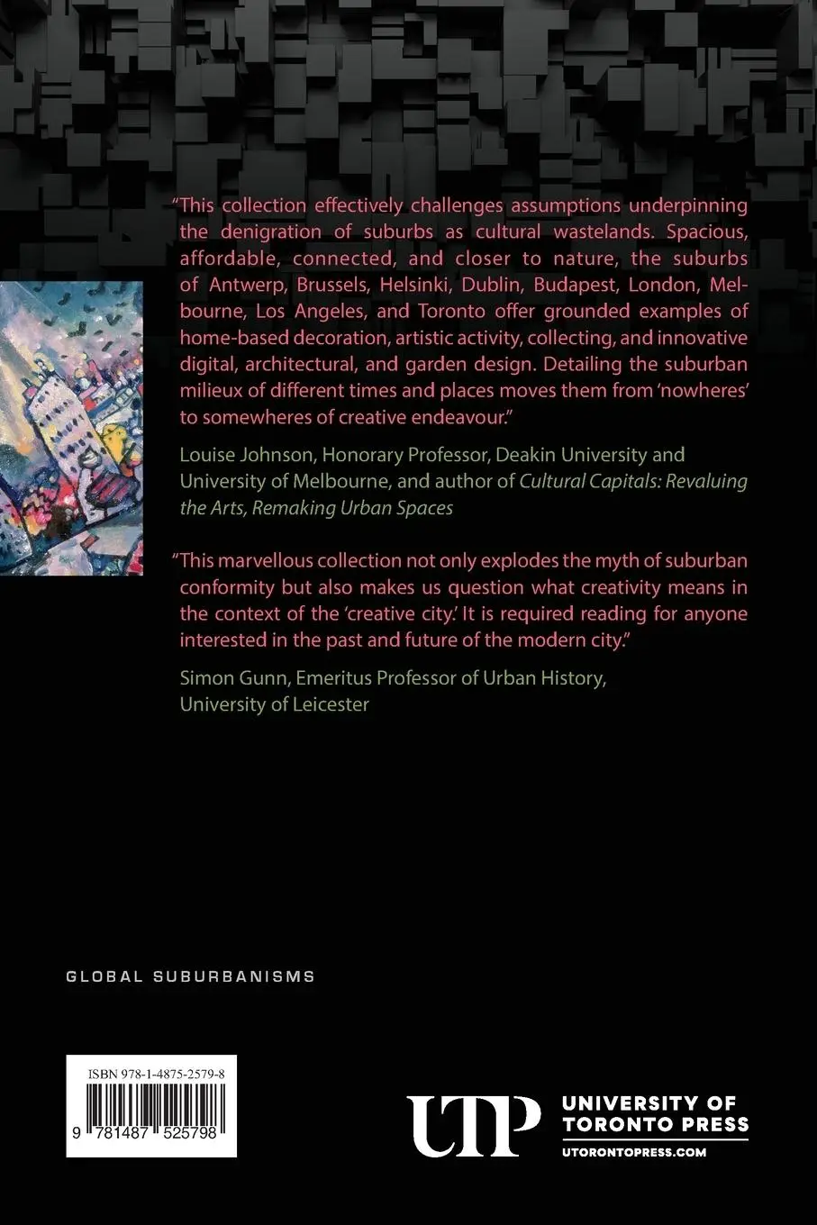 Rückseite: 9781487525798 | Creativity from Suburban Nowheres | Ilja van Damme (u. a.) | Buch
