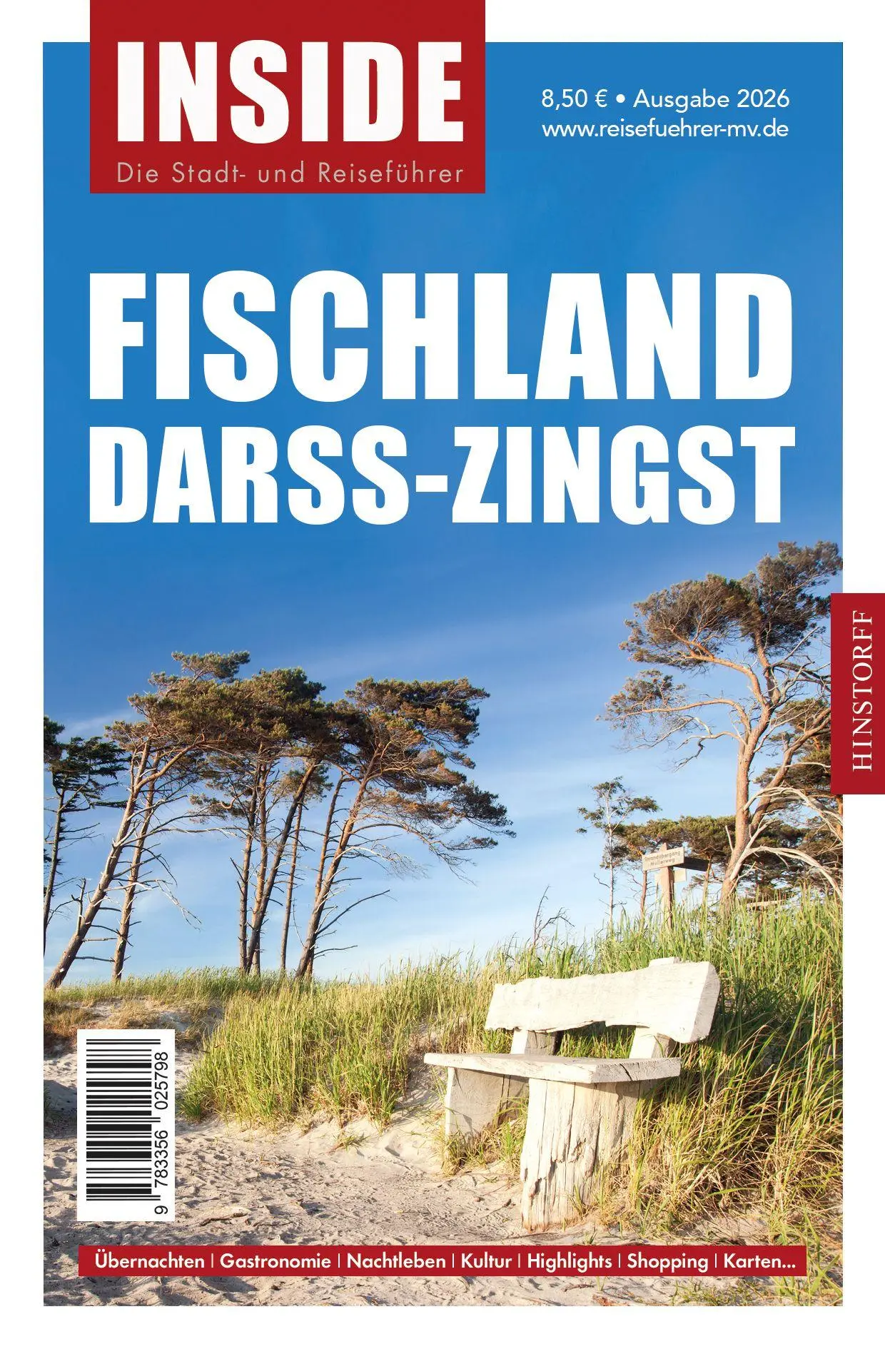 Cover: 9783356025798 | Fischland-Darß-Zingst INSIDE 2026 | Andreas Meyer | Taschenbuch | 2026