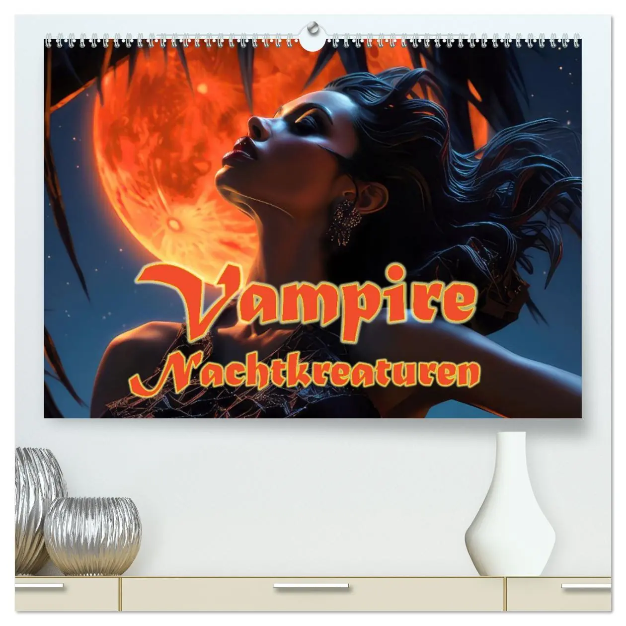 Cover: 9783457485798 | Vampire Nachtkreaturen (hochwertiger Premium Wandkalender 2026 DIN...