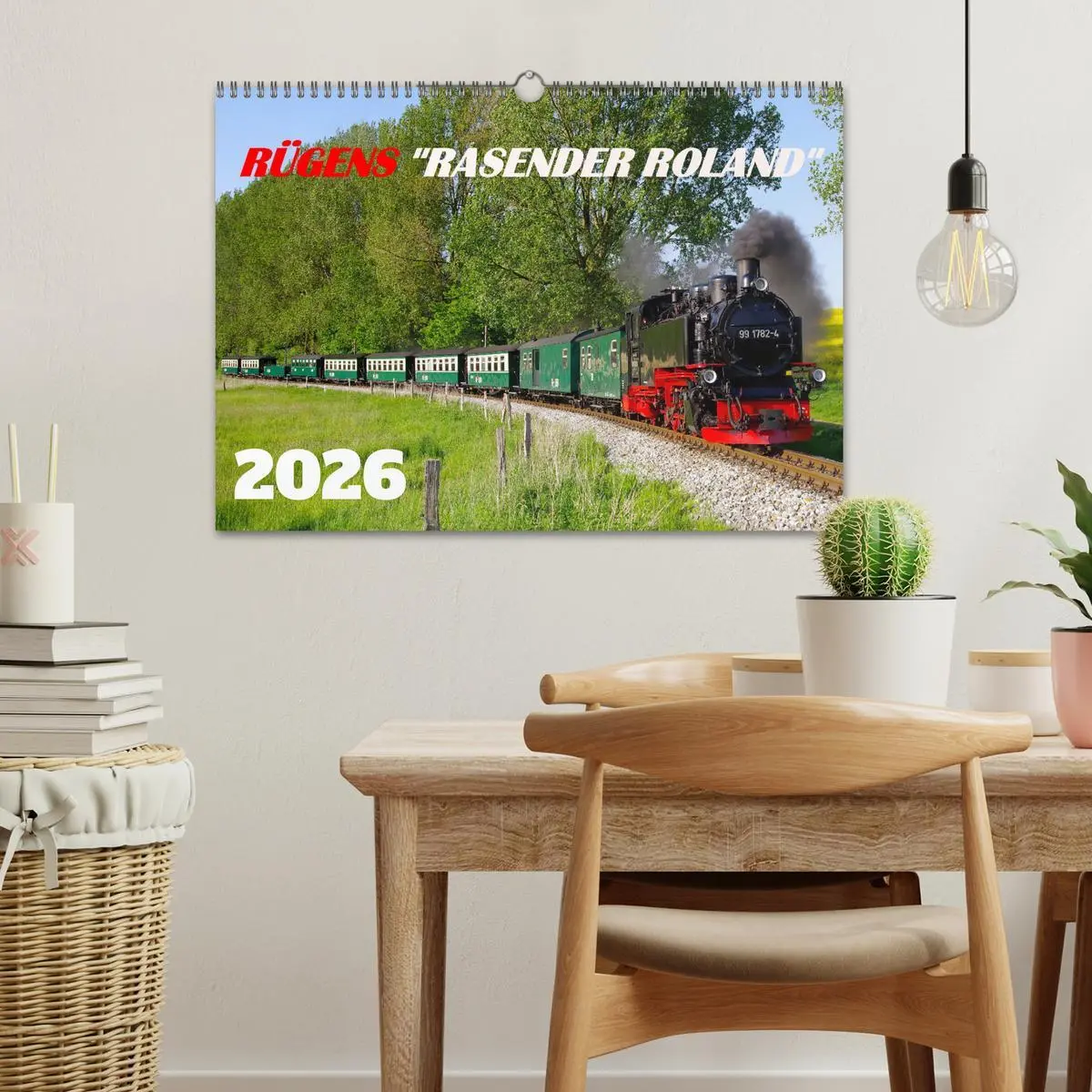 Bild: 9783457555798 | Rügens "rasender Roland" (Wandkalender 2026 DIN A3 quer), CALVENDO...