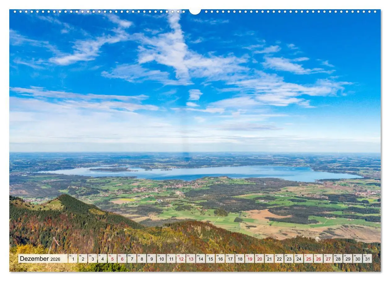 Bild: 9783457935798 | Wanderparadies Bayerische Alpen (Wandkalender 2026 DIN A2 quer),...