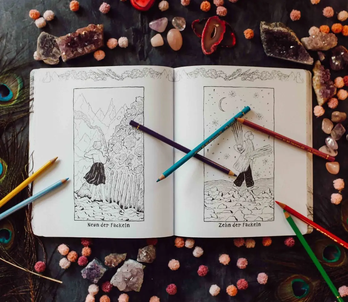 Bild: 9783868265798 | Cosmic Slumber Tarot Coloring Book | Tillie Walden | Buch | 176 S.