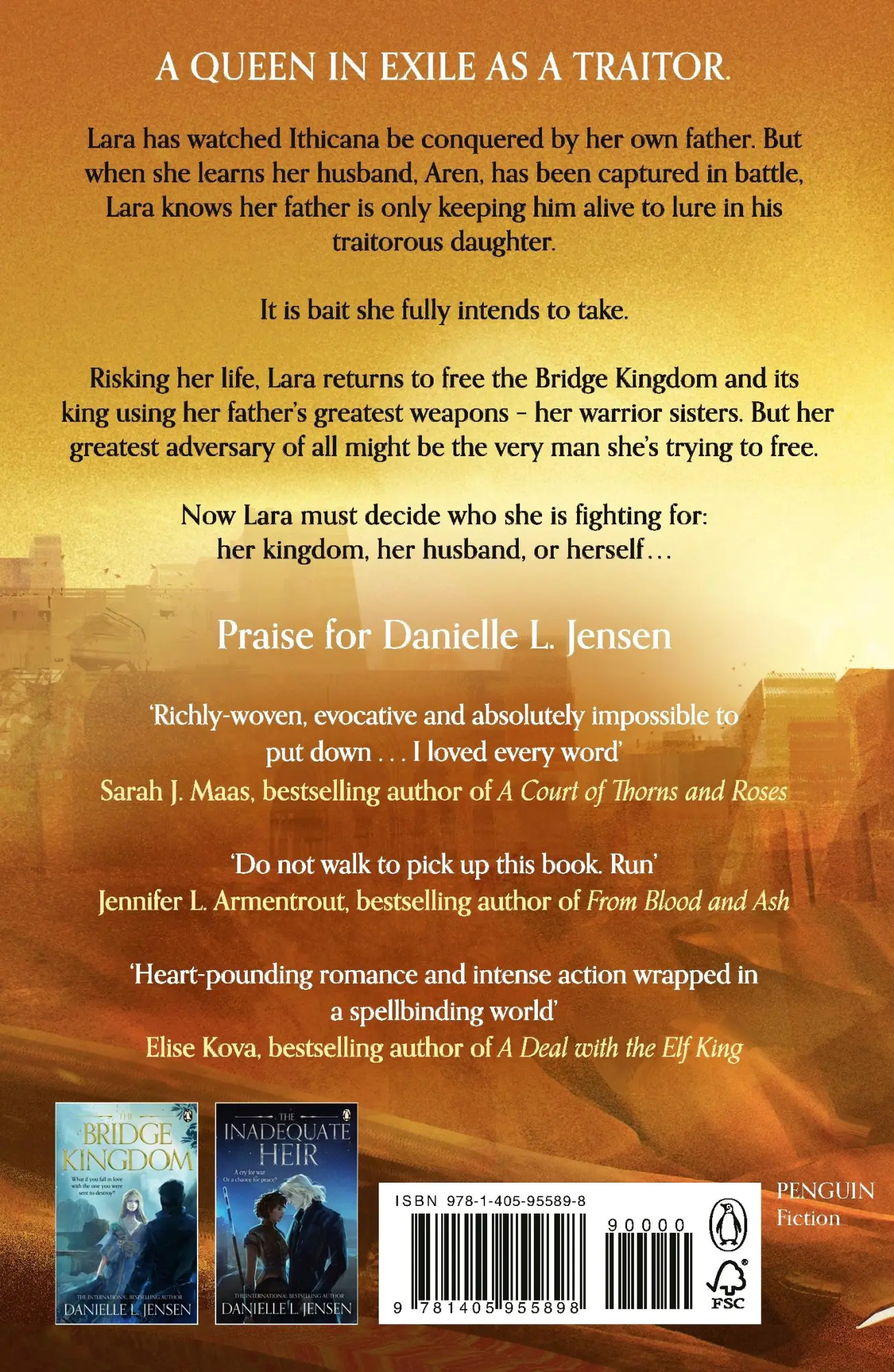 Rückseite: 9781405955898 | The Traitor Queen | Danielle L. Jensen | Taschenbuch | 352 S. | 2022