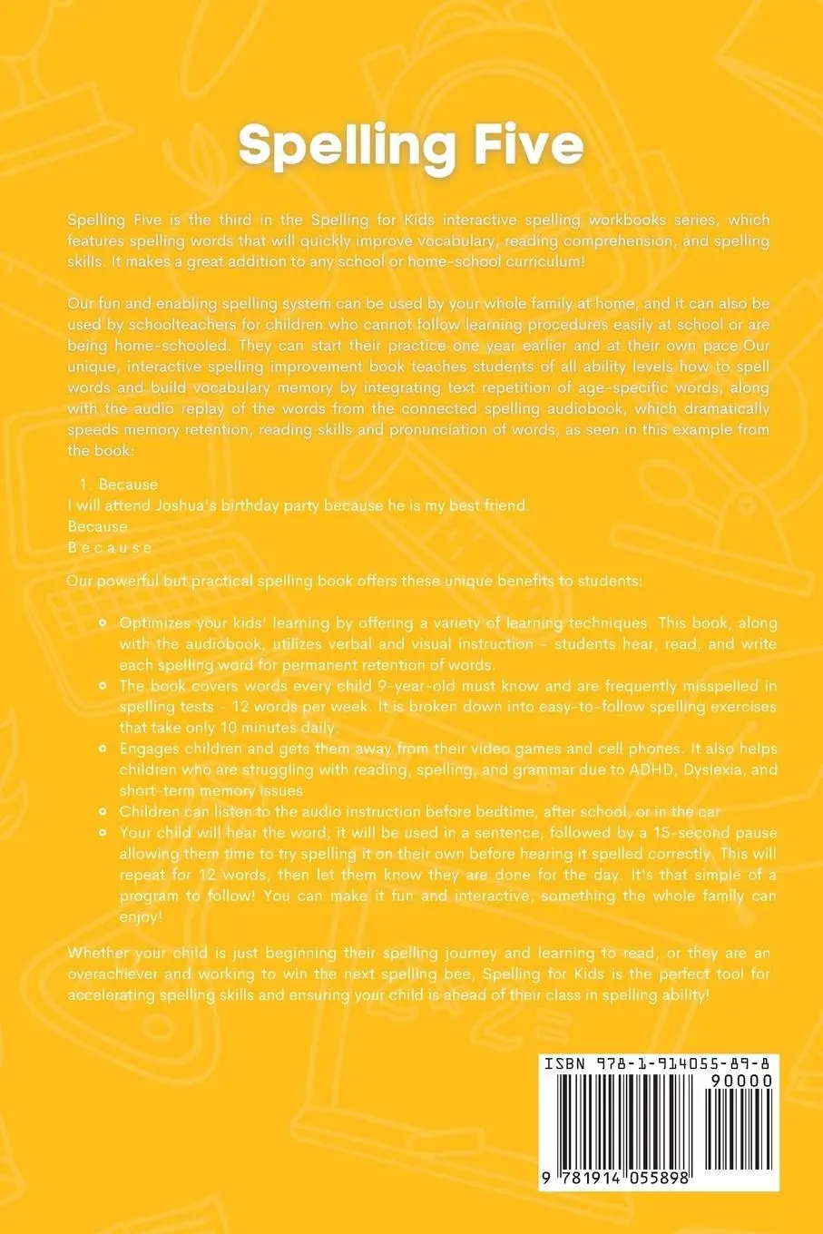 Rückseite: 9781914055898 | Spelling Five | Bukky Ekine-Ogunlana | Taschenbuch | Englisch | 2023