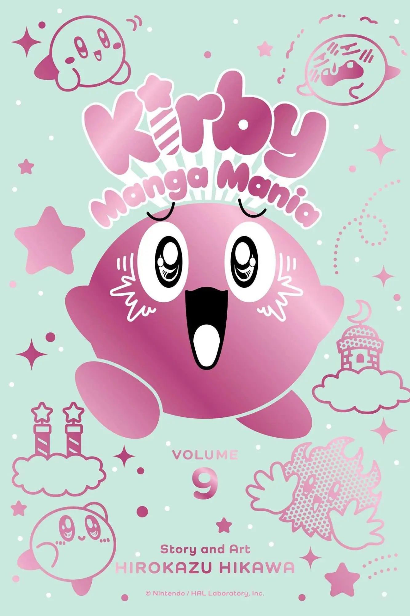 Cover: 9781974765898 | Kirby Manga Mania, Vol. 9 | Hirokazu Hikawa | Taschenbuch | Englisch