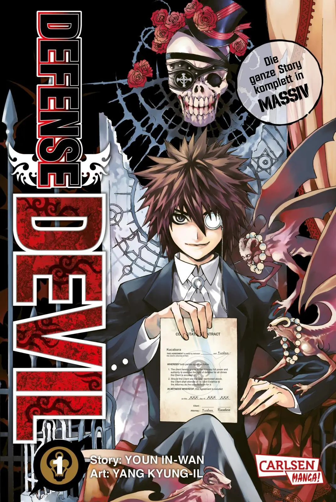 Cover: 9783551805898 | Defense Devil Massiv 1 | Youn In-Wan (u. a.) | Taschenbuch | 400 S.