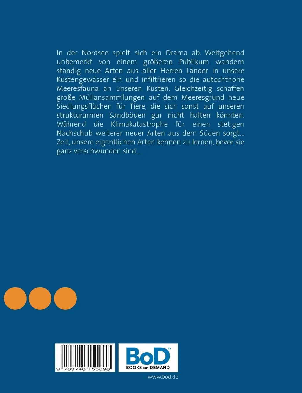 Rückseite: 9783748155898 | Die Fauna der Nordsee | Sven Gehrmann | Taschenbuch | 276 S. | Deutsch