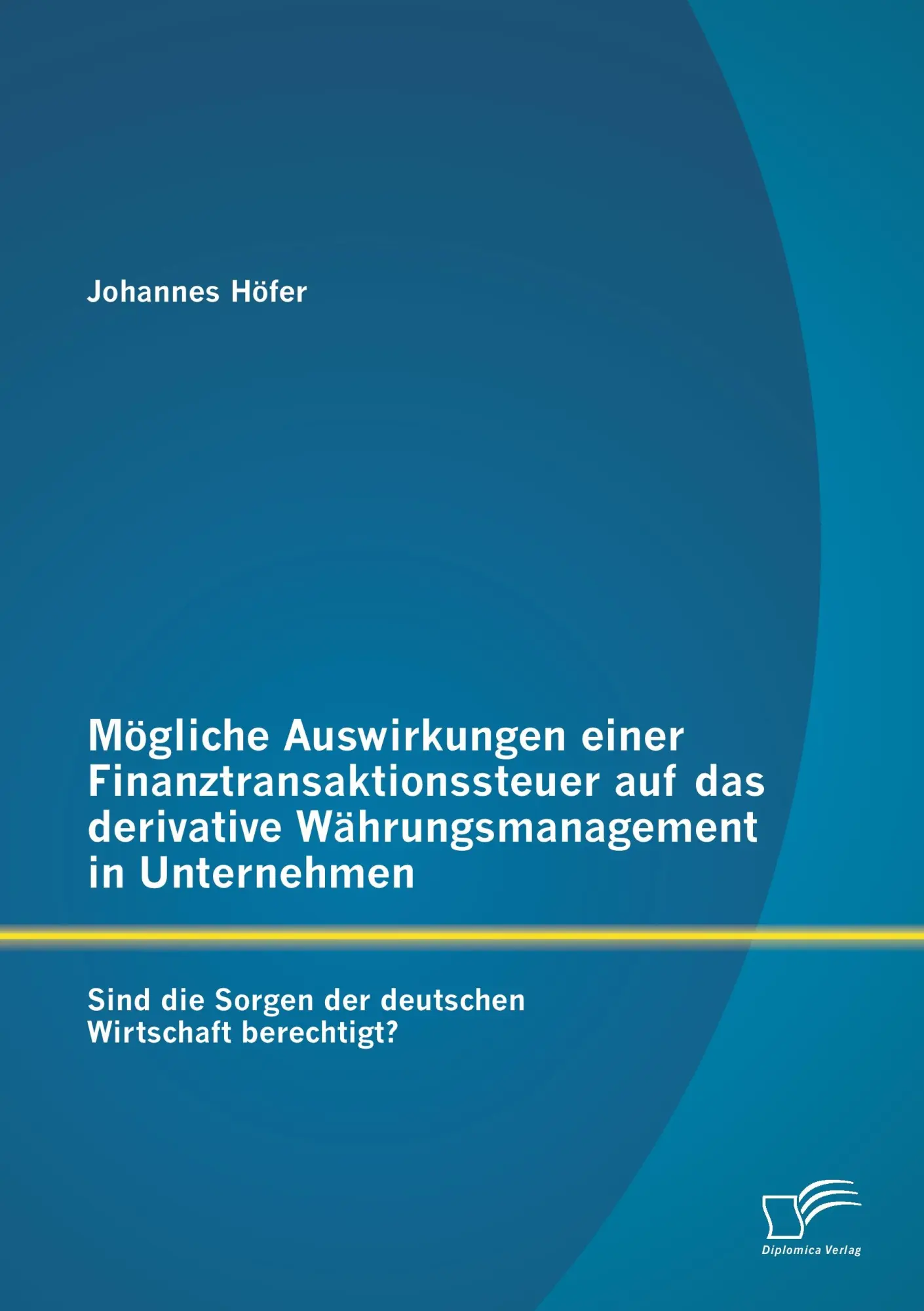 Cover: 9783842895898 | Mögliche Auswirkungen einer Finanztransaktionssteuer auf das...