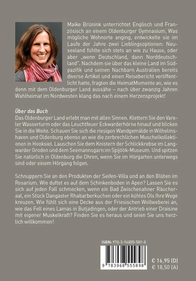 Rückseite: 9783968555898 | Oldenburger Land - HeimatMomente | Maike Brünink | Taschenbuch | 2025