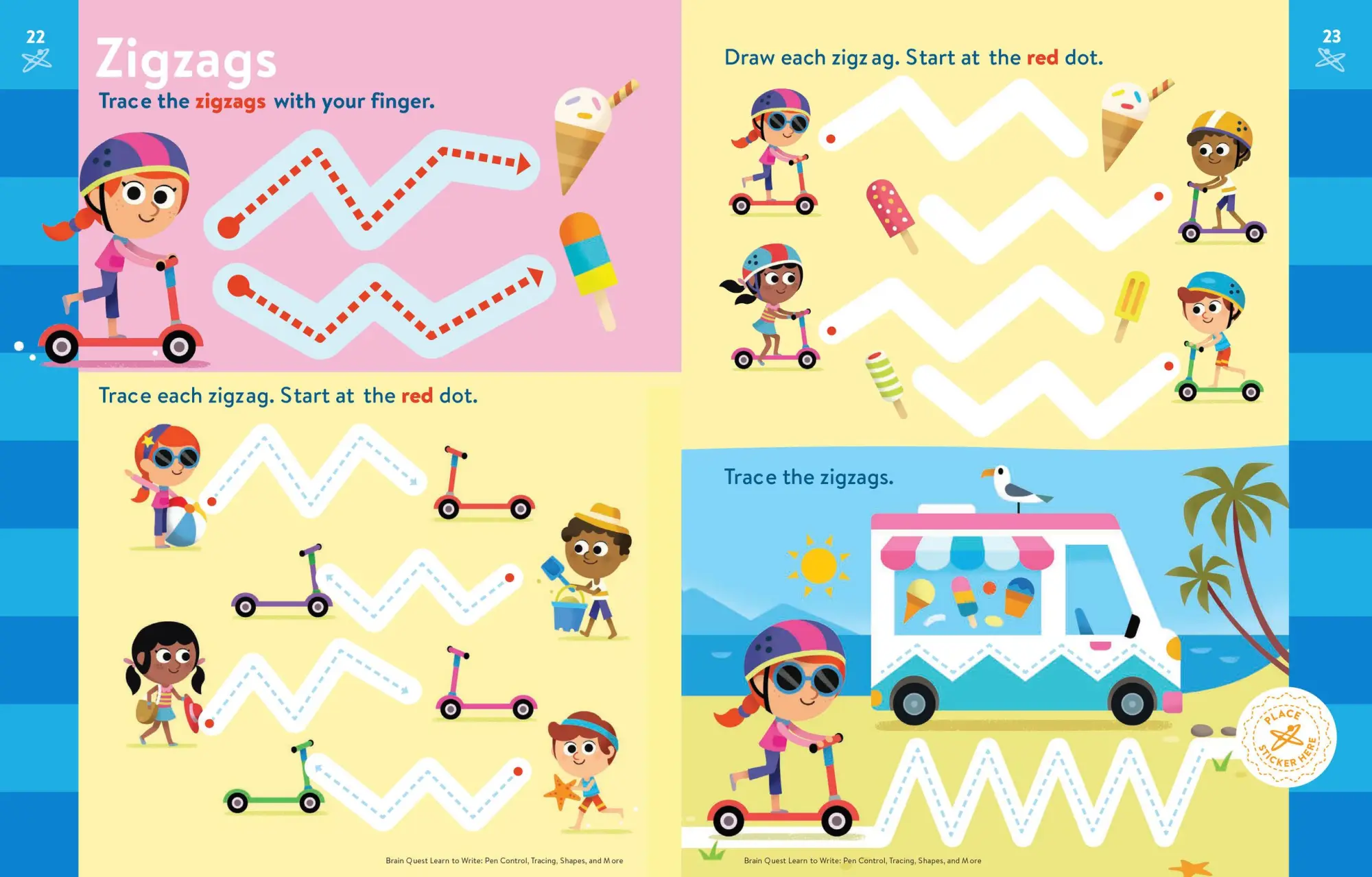 Bild: 9781523515998 | Brain Quest Learn to Write: Pen Control, Tracing, Shapes, and More