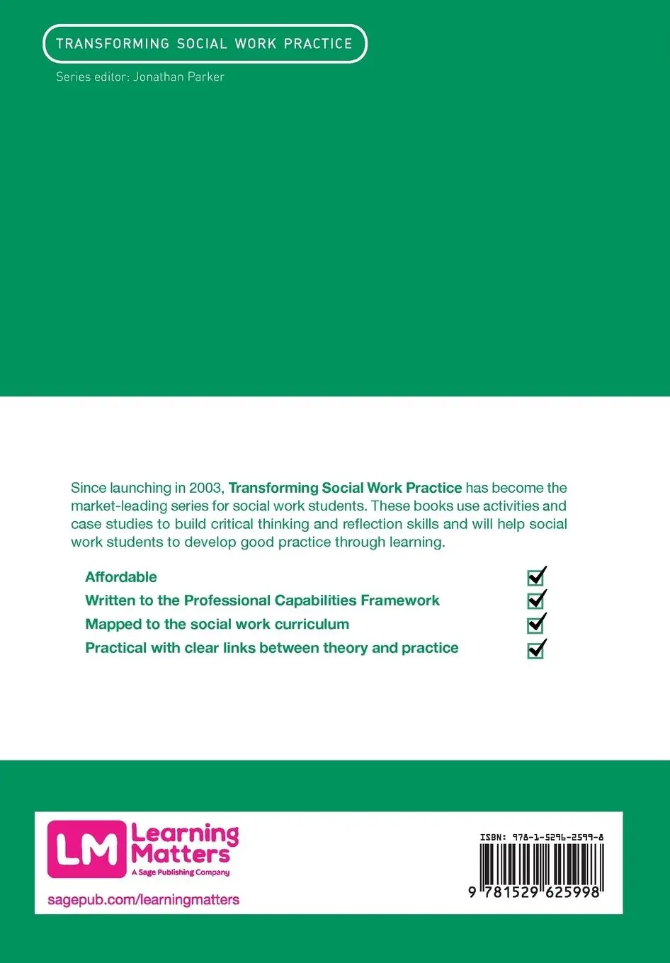 Rückseite: 9781529625998 | Communication and Interpersonal Skills in Social Work | Koprowska