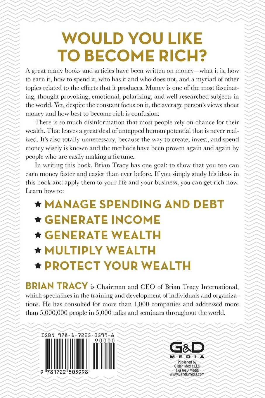 Rückseite: 9781722505998 | Get Rich Now | Earn More Money, Faster and Easier Than Ever Before