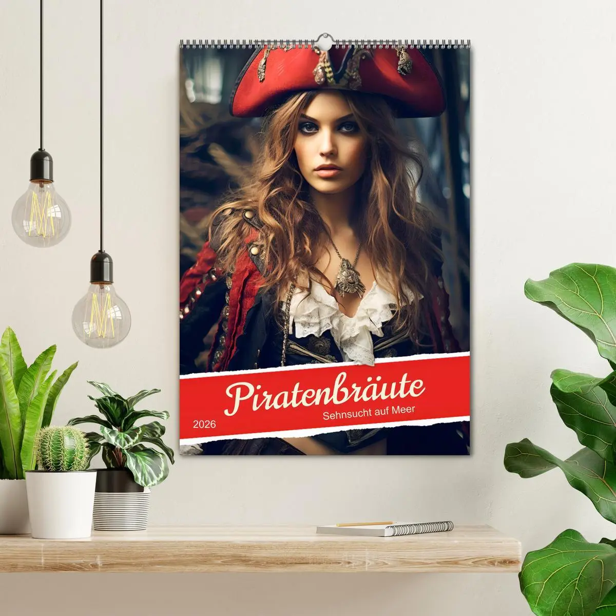 Bild: 9783516315998 | Piratenbräute Sehnsucht auf Meer (Wandkalender 2026 DIN A2 hoch),...