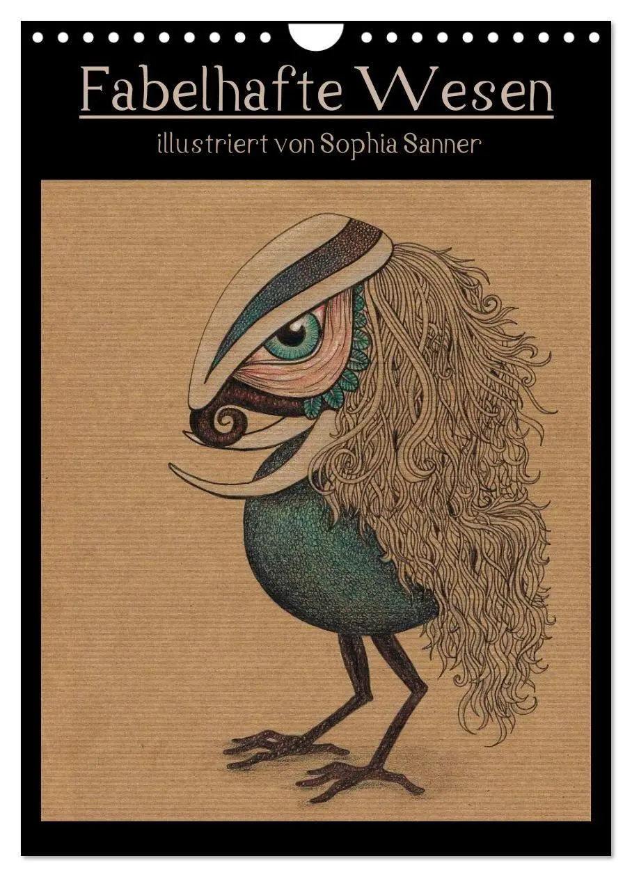 Cover: 9783594155998 | Fabelhafte Wesen / Geburtstagskalender (Wandkalender 2027 DIN A4...