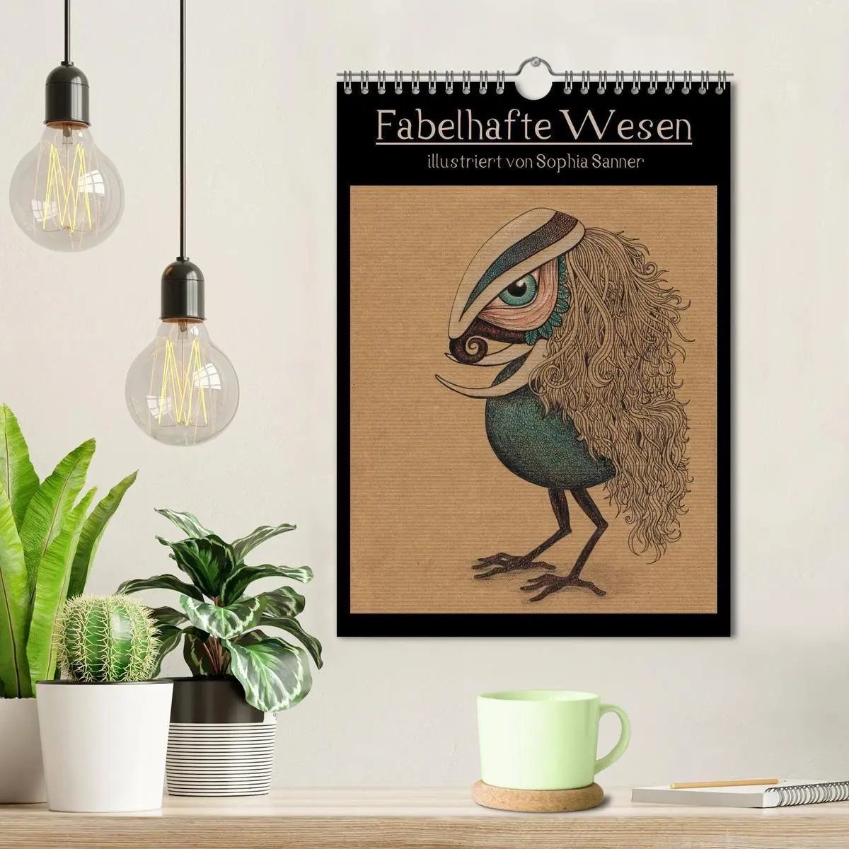 Bild: 9783594155998 | Fabelhafte Wesen / Geburtstagskalender (Wandkalender 2027 DIN A4...