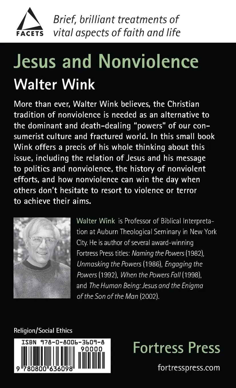 Rückseite: 9780800636098 | Jesus and Nonviolence | A Third Way | Walter Wink | Taschenbuch | 2003