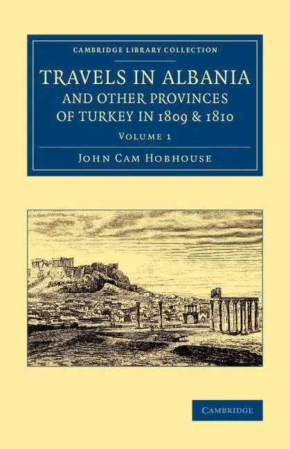 Cover: 9781108076098 | Travels in Albania and Other Provinces of Turkey in 1809 and 1810