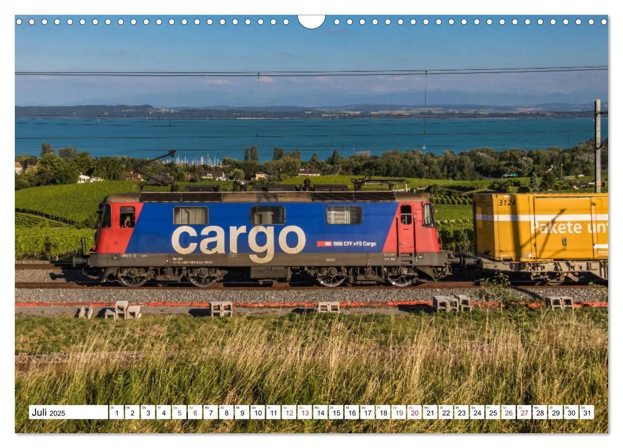 Bild: 9783435266098 | Für Güter die Bahn (Wandkalender 2025 DIN A3 quer), CALVENDO...