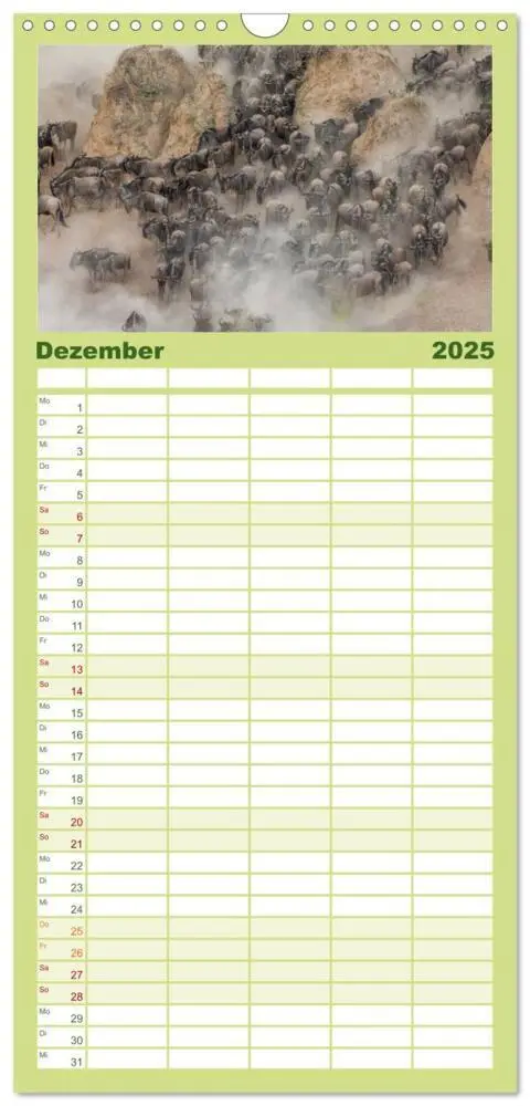 Bild: 9783457116098 | Familienplaner 2025 - Emotionale Momente: Afrika Wildlife. Part 3....