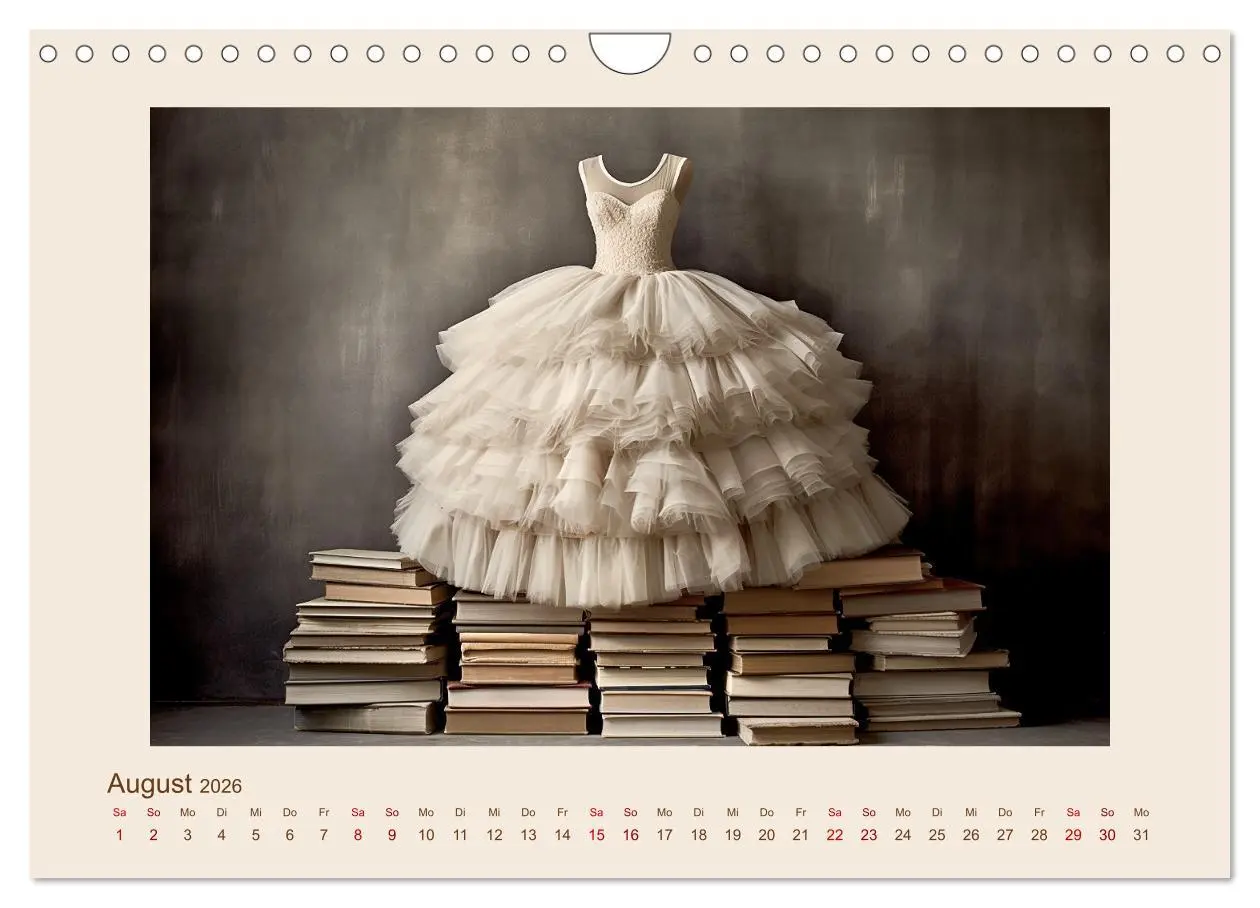 Bild: 9783457356098 | Bücherzauber (Wandkalender 2026 DIN A4 quer), CALVENDO Monatskalender