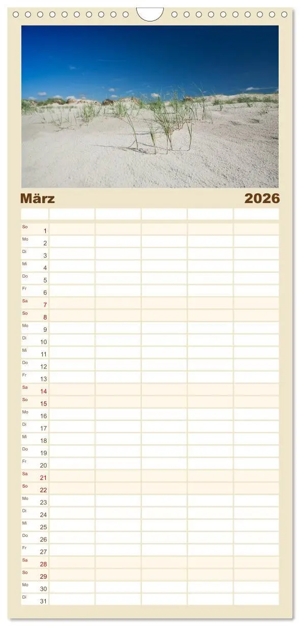 Bild: 9783516516098 | Familienplaner 2026 - Sankt Peter-Ording. Sonne - Strand - Meer mit...