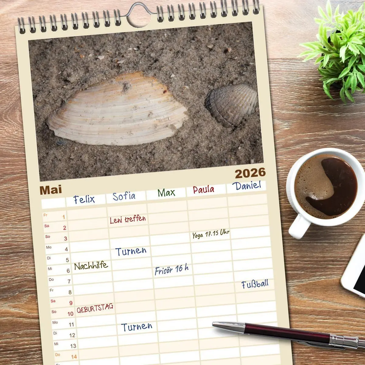 Bild: 9783516516098 | Familienplaner 2026 - Sankt Peter-Ording. Sonne - Strand - Meer mit...