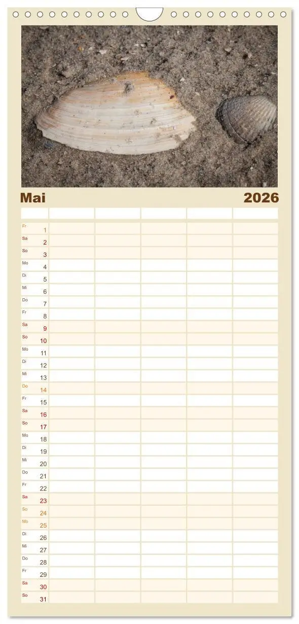 Bild: 9783516516098 | Familienplaner 2026 - Sankt Peter-Ording. Sonne - Strand - Meer mit...